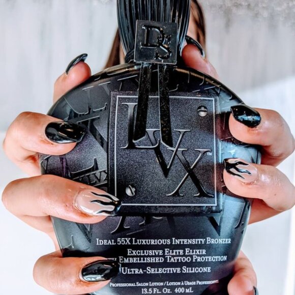 Designer Skin LVX 55x Luxurious Intensity Bronzer Tanning Lotion 13.5oz - Picture 2 of 3